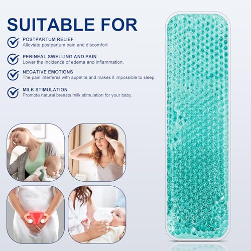 Peri Bottle Postpartum Portable Bidet - Perineal Bottle with 1 Ice Pack, Upside Down Squirt Bottle